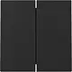 Gira 3295005 schakelwip 2-voudig Systeem 55 zwart mat