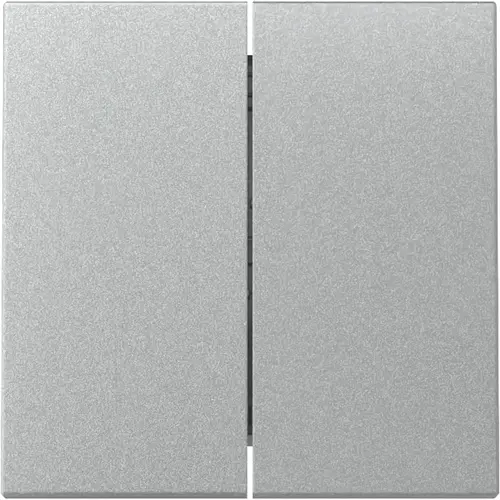 Gira 329526 schakelwip 2-voudig Systeem 55 aluminium mat