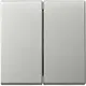Gira 3295600 schakelwip 2-voudig Systeem 55 edelstaal