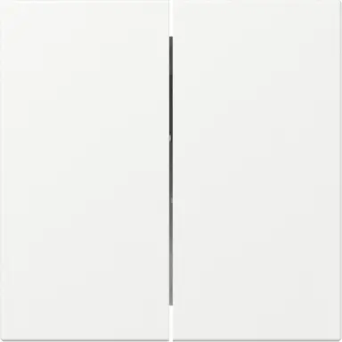 Gira 349527 schakelwip 2-voudig rechtstaand Systeem 55 wit mat