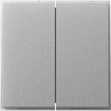 Gira 349565 schakelwip 2-voudig rechtstaand TX44 aluminium