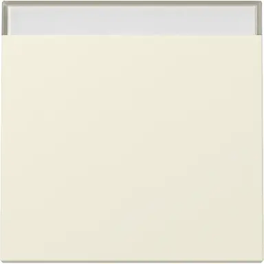 Gira 329901 schakelwip met tekstkader Systeem 55 creme glans