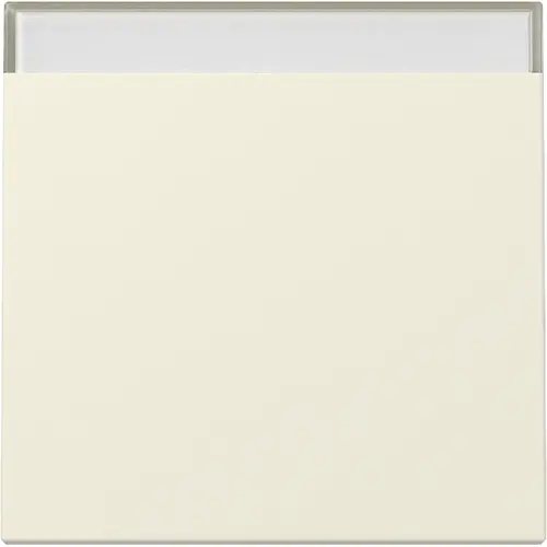 Gira 329901 schakelwip met tekstkader Systeem 55 creme glans