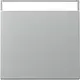 Gira 329926 schakelwip met tekstkader Systeem 55 aluminium mat