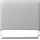 Gira 329965 schakelwip met tekstkader TX44 aluminium