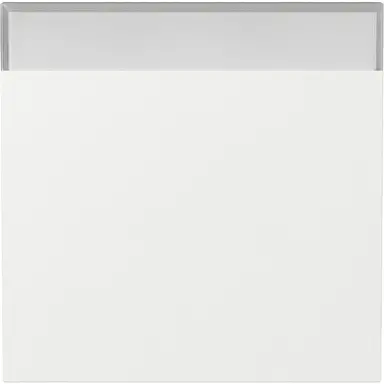 Gira 329970 schakelwip met tekstkader F100 wit glans