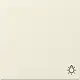 Gira 328501 schakelwip met symbool licht Systeem 55 creme glans