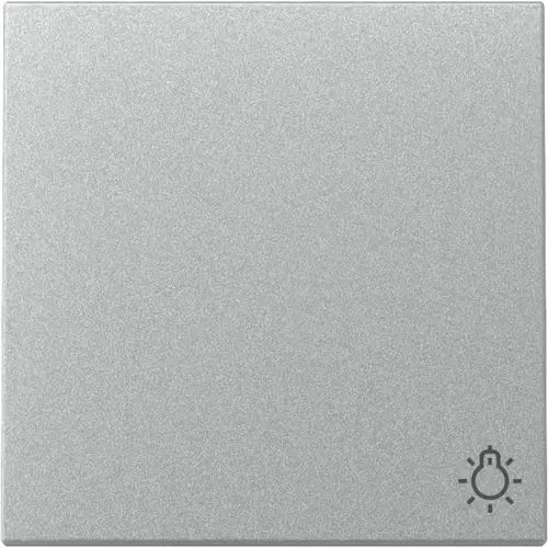 Gira 328526 schakelwip met symbool licht Systeem 55 aluminium mat