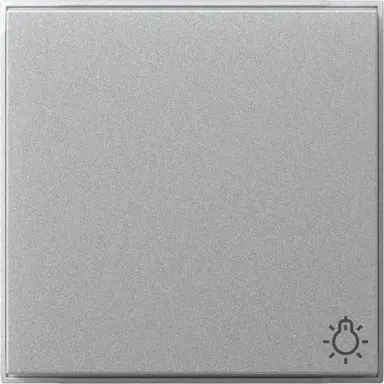 Gira 328565 schakelwip met symbool licht TX44 aluminium