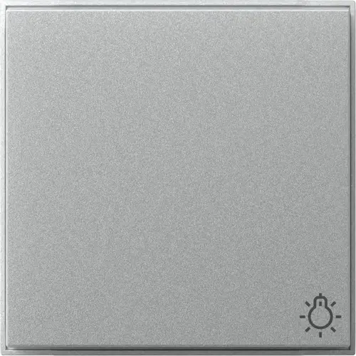 Gira 328565 schakelwip met symbool licht TX44 aluminium