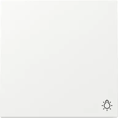 Gira 328570 schakelwip met symbool licht Systeem 70 wit glans