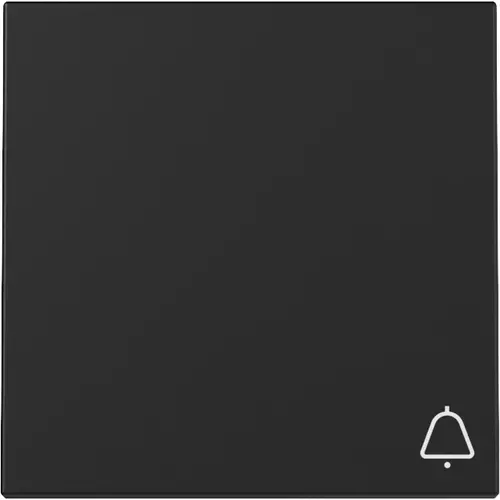 Gira 3286005 schakelwip met symbool bel Systeem 55 zwart mat
