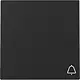 Gira 3286005 schakelwip met symbool bel Systeem 55 zwart mat