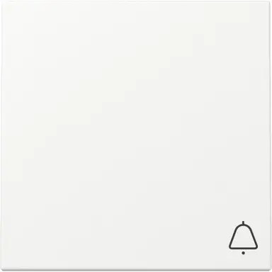 Gira 328627 schakelwip met symbool bel Systeem 55 wit mat