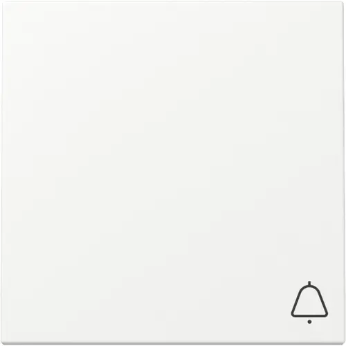 Gira 328627 schakelwip met symbool bel Systeem 55 wit mat