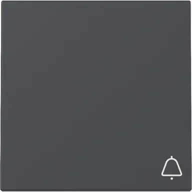 Gira 328628 schakelwip met symbool bel Systeem 55 antraciet mat