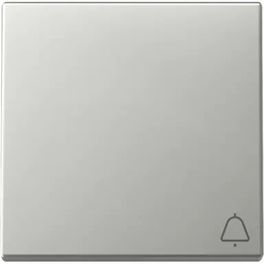 Gira 3286600 schakelwip met symbool bel Systeem 55 edelstaal