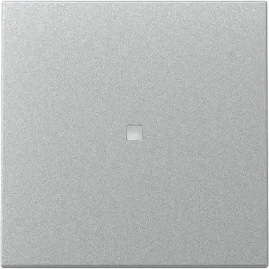 Gira 329026 schakelwip met controlevenster Systeem 55 aluminium mat