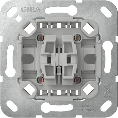 Gira 386900 wisselschakelaar/pulsdrukker combinatie