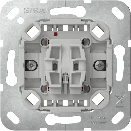 Gira 315600 drukcontact wisselcontact 1-polig met klauwbevestiging
