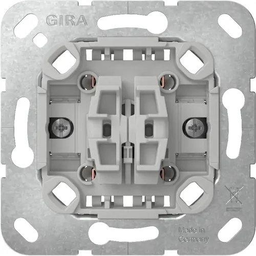 Gira 315500 seriedrukcontact wisselcontact met klauwbevestiging
