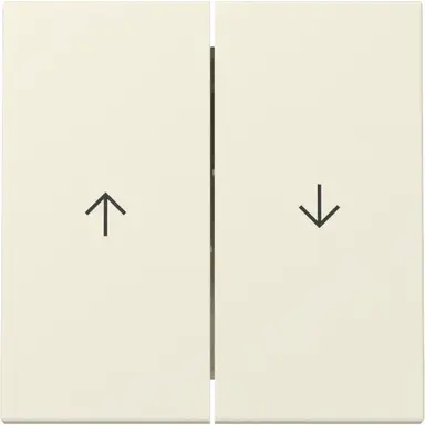 Gira 329401 schakelwip jaloezieschakelaar 2-voudig Systeem 55 creme glans