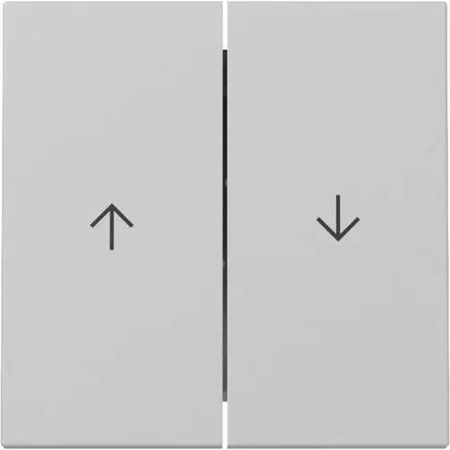 Gira 3294015 schakelwip jaloezieschakelaar 2-voudig Systeem 55 grijs mat