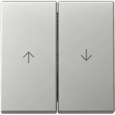 Gira 3294600 schakelwip jaloezieschakelaar 2-voudig Systeem 55 edelstaal