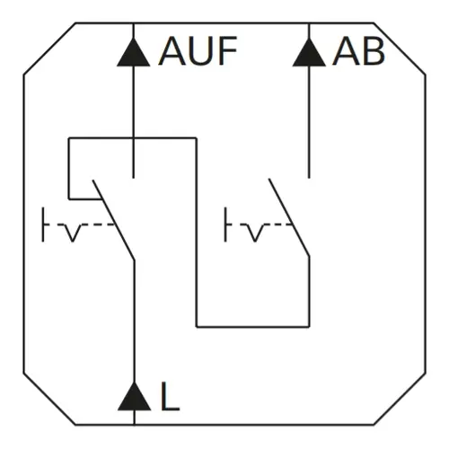 Gira 387900 jaloezieschakelaar