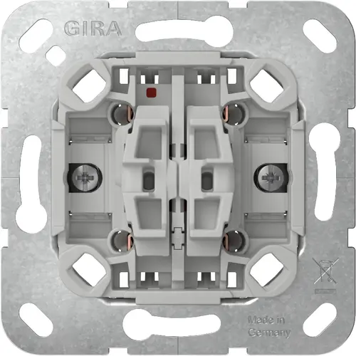 Gira 315800 jaloeziedrukcontact met bevestigingsklauwen