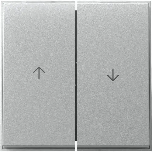 Gira 329465 schakelwip jaloezieschakelaar 2-voudig TX44 aluminium