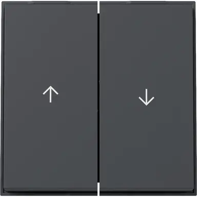 Gira 329467 schakelwip jaloezieschakelaar 2-voudig TX44 antraciet