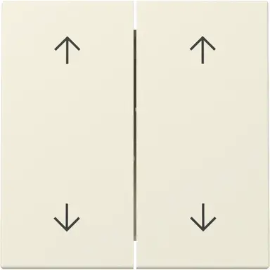 Gira 329701 schakelwip jaloezieschakelaar 4-voudig Systeem 55 creme glans