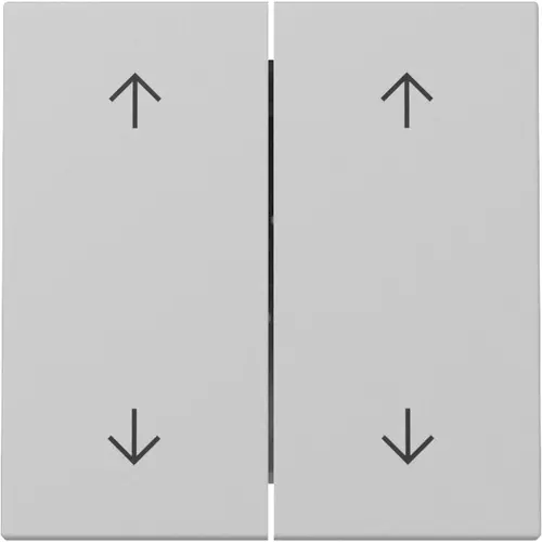 Gira 3297015 schakelwip jaloezieschakelaar 4-voudig Systeem 55 grijs mat