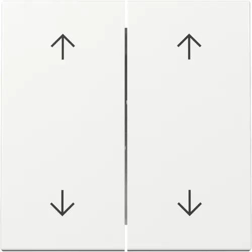 Gira 329703 schakelwip jaloezieschakelaar 4-voudig Systeem 55 wit glans