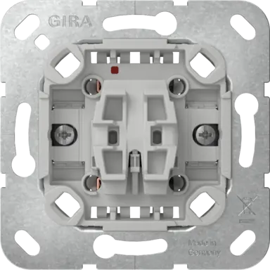 Gira 356500 trekmaakcontact 1-polig met bevestigingsklauwen