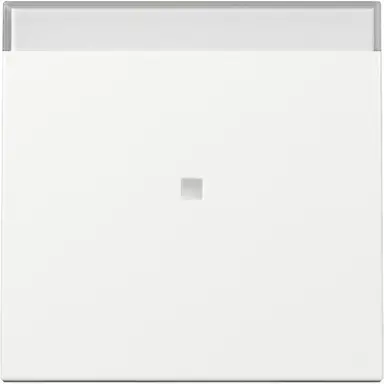 Gira 367003 wip met controlevenster en tekstkader Systeem 55 wit glans