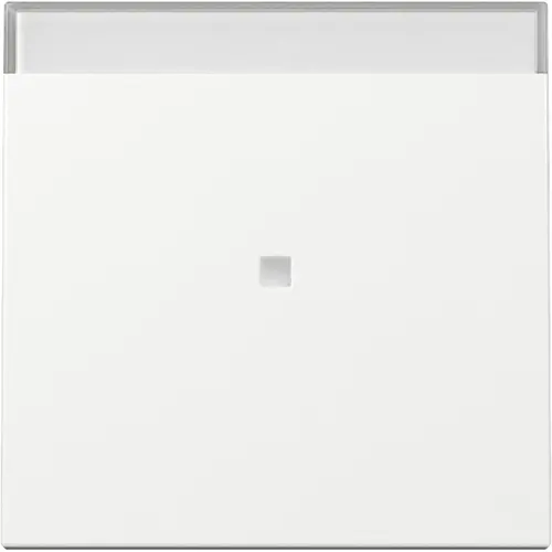 Gira 367003 wip met controlevenster en tekstkader Systeem 55 wit glans