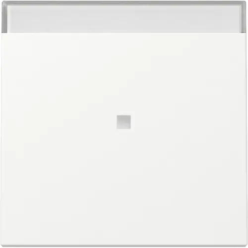Gira 367027 wip met controlevenster en tekstkader Systeem 55 wit mat