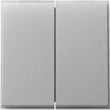 Gira 329565 schakelwip 2-voudig TX44 aluminium
