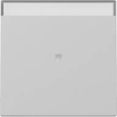 Gira 3670015 wip met controlevenster en tekstkader Systeem 55 grijs mat