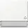 Gira 367366 schakelwip met symbool bel en tekstkader TX44 wit