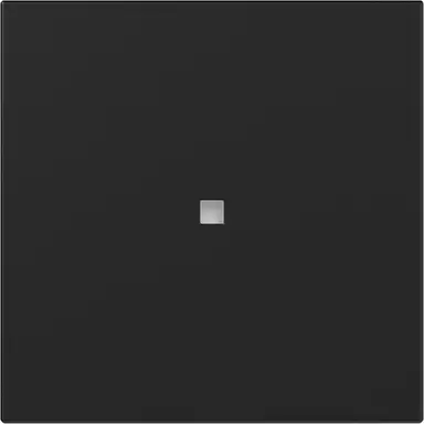 Gira 3490005 schakelwip rechtstaand met controlevenster Systeem 55 zwart mat