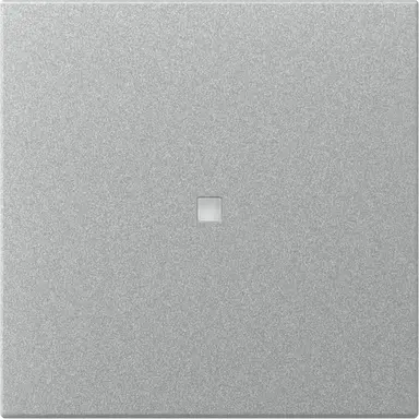 Gira 349026 schakelwip rechtstaand met controlevenster Systeem 55 aluminium mat