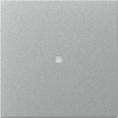 Gira 349026 schakelwip rechtstaand met controlevenster Systeem 55 aluminium mat