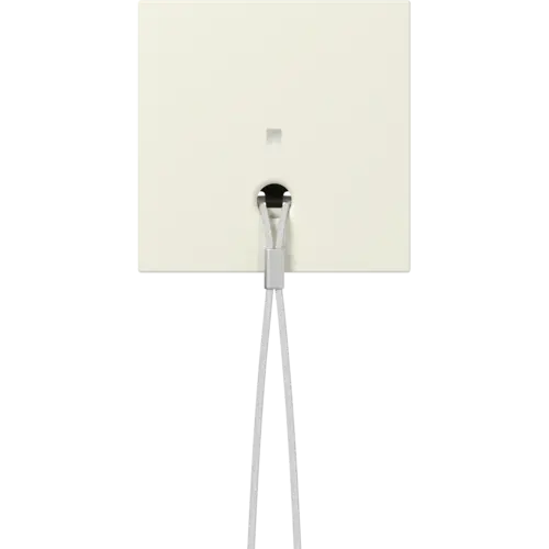 Gira 363801 centraalplaat met controlevenster voor trekschakelaar Systeem 55 creme glans