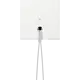 Gira 363803 centraalplaat met controlevenster voor trekschakelaar Systeem 55 wit glans
