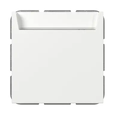 Gira 314003 hotelkaartschakelaar maakcontact 1-polig met N-klem Systeem 55 wit glans