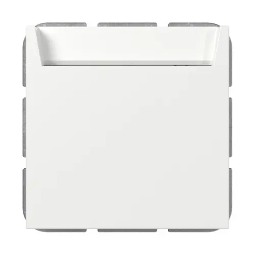 Gira 314003 hotelkaartschakelaar maakcontact 1-polig met N-klem Systeem 55 wit glans