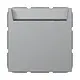 Gira 314026 hotelkaartschakelaar maakcontact 1-polig met N-klem Systeem 55 aluminium mat